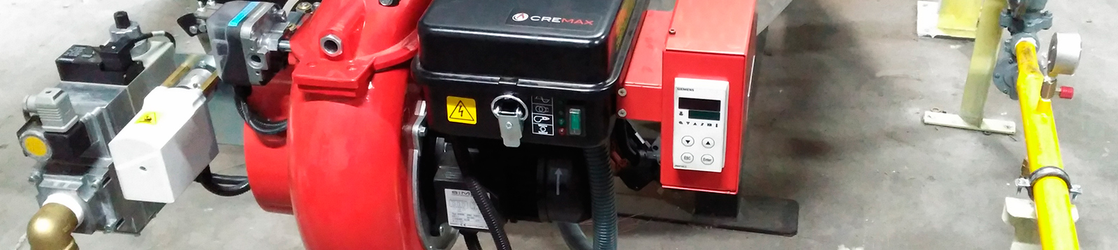 Cremadors de Gasoil, Gas, Fuel, Mixtes - Fabricació i manteniment preventiu de cremadors - CREMAX