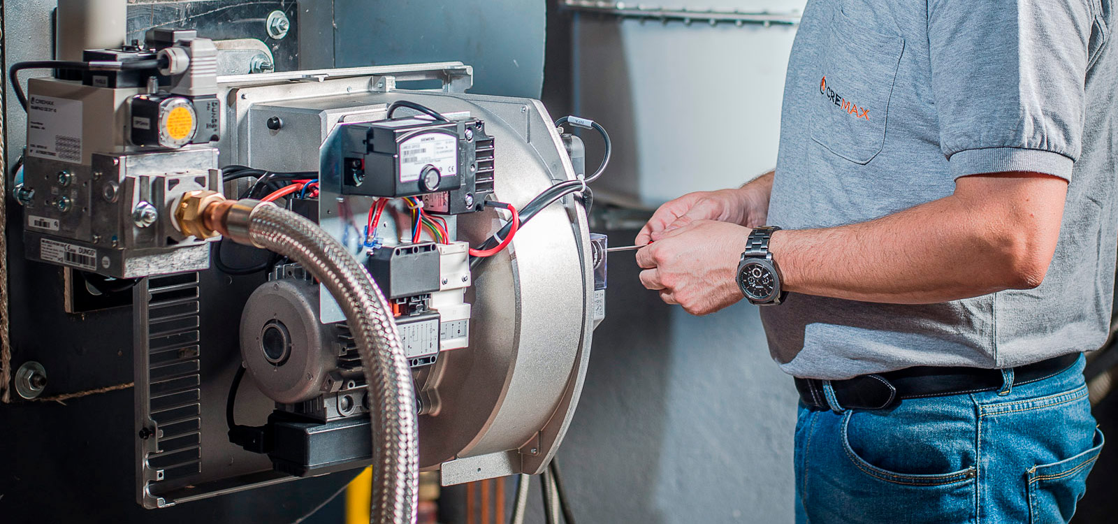 Burners of Diesel, Gas, Fuel, Mixed - Manufacture and preventive maintenance of burners - CREMAX